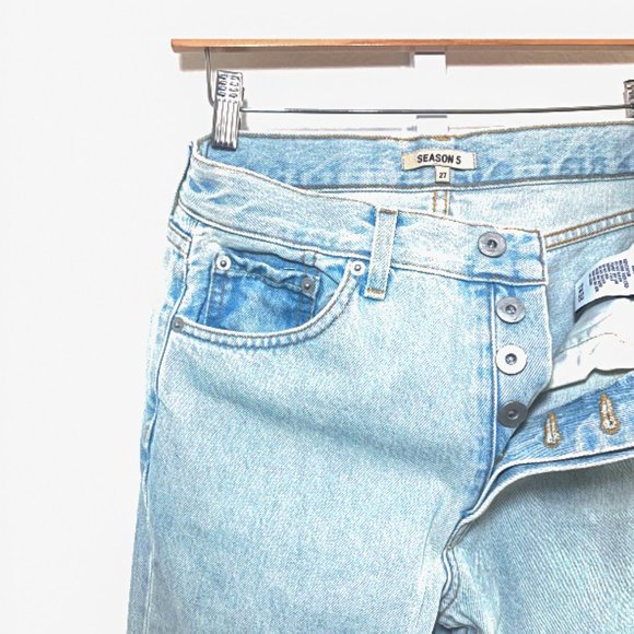 Yeezy Season 5 Faded Indigo Jeans 🎾 - Picture 3 of 4